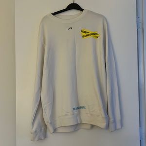 Off white sweater